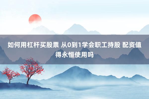 如何用杠杆买股票 从0到1学会职工持股 配资值得永恒使用吗